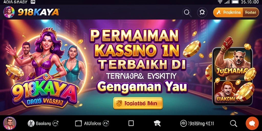 Gameplay kasino yang mendebarkan di 918KAYA.