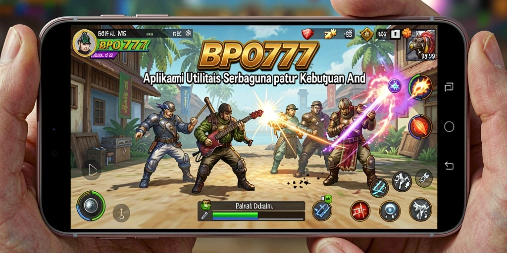 Tampilan antarmuka BPO777 yang intuitif dan fungsional.