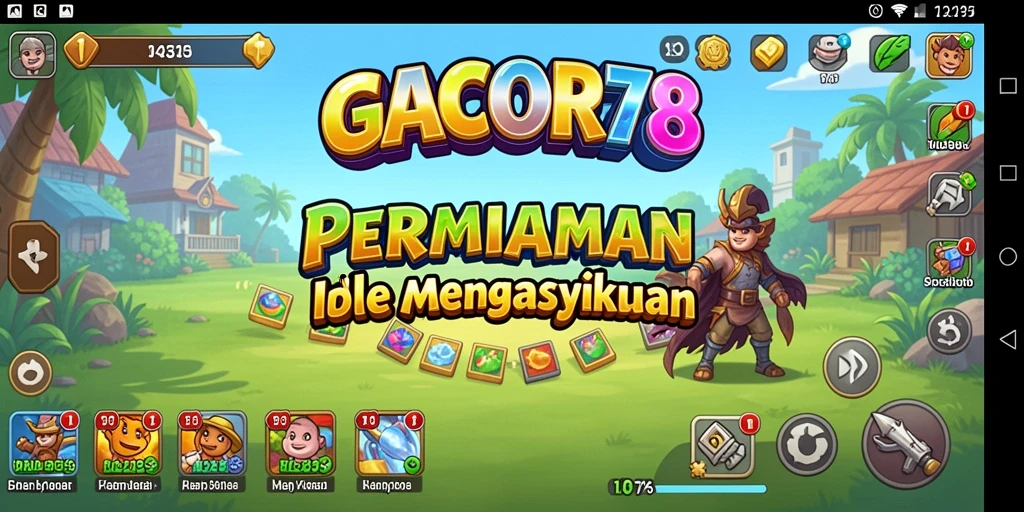 Screenshot GACOR78 yang menunjukkan gameplay Idle yang seru.