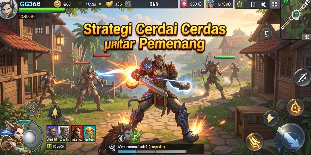 Screenshot gameplay GG368 yang menampilkan strategi mendalam.