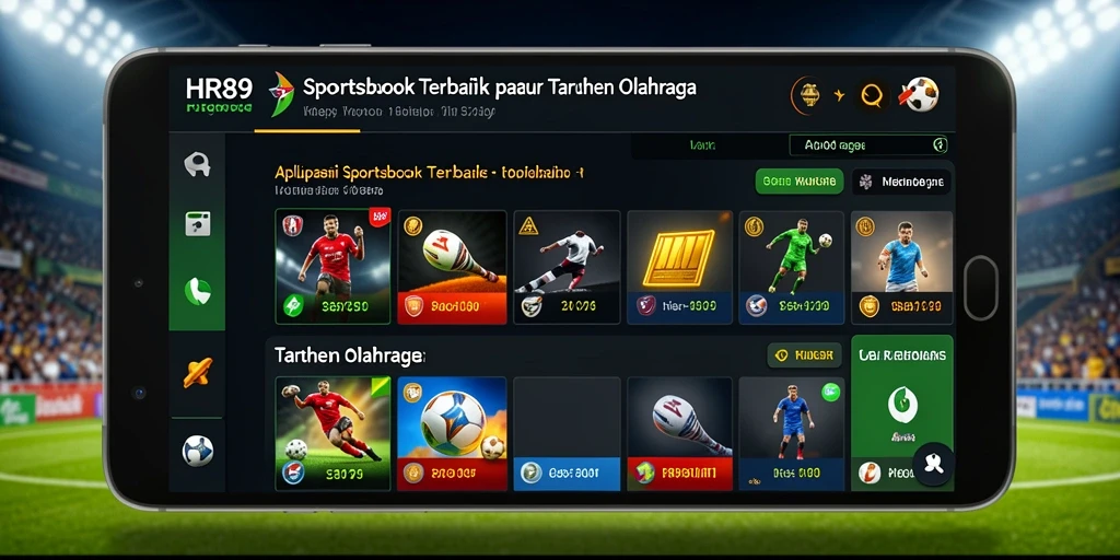 Screenshot HR89 menampilkan fitur taruhan olahraga yang menarik.