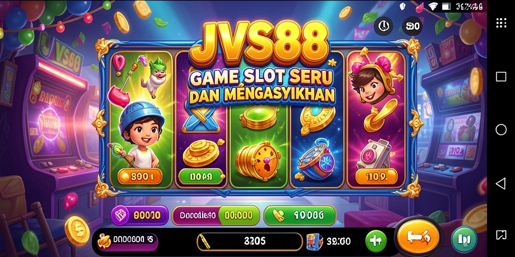 Screenshot dari gameplay JVS88 yang menampilkan keseruan Slot.