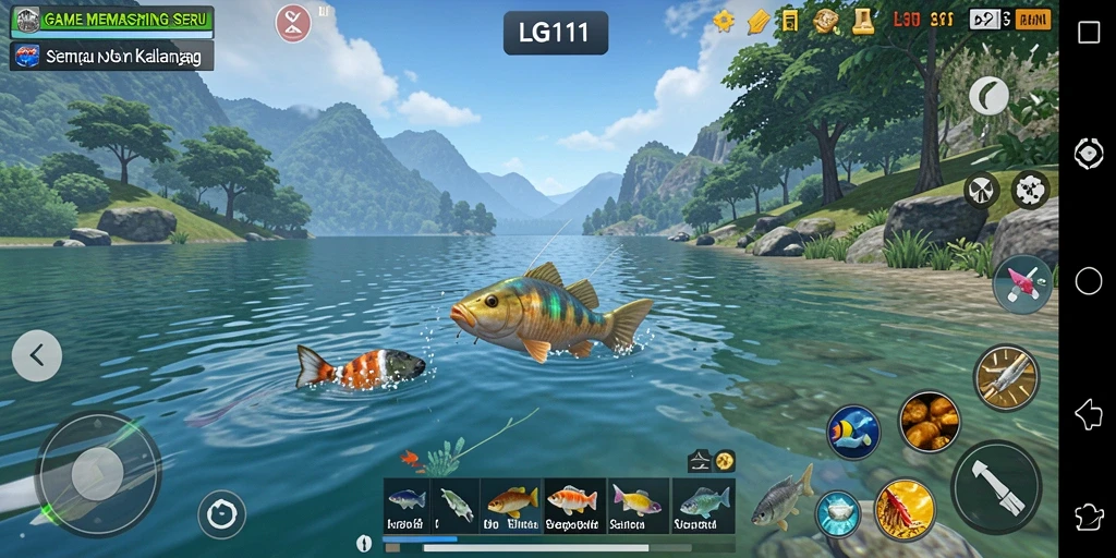 Tangkapan ikan yang menakjubkan di dalam game LG111.