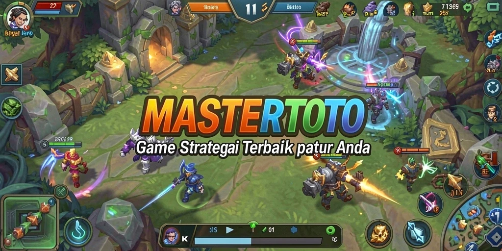 Tampilan gameplay MASTERTOTO yang mendebarkan dan strategis.