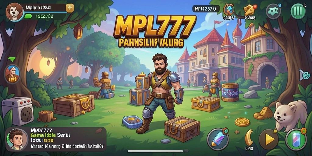 Screenshot MPL777 menampilkan gameplay Idle yang menarik dan menyenangkan.