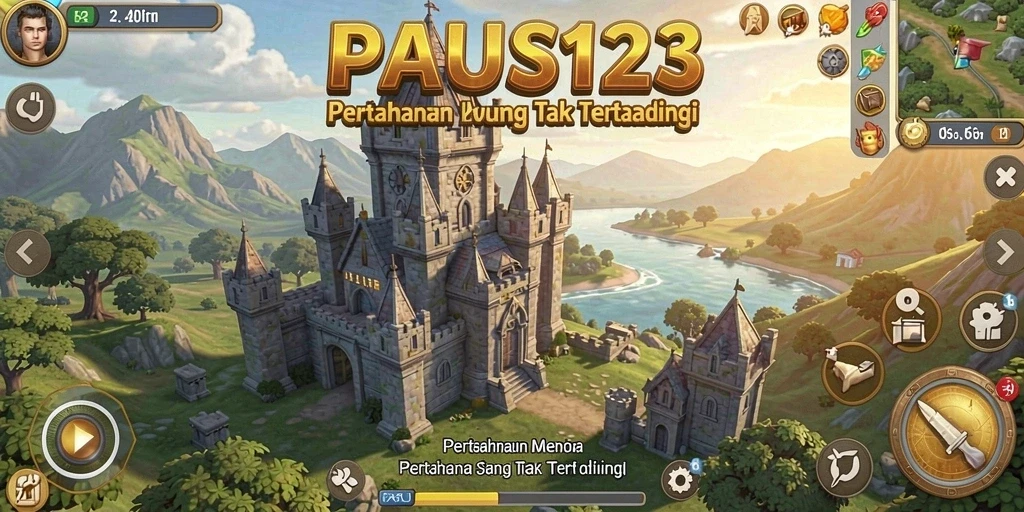 Tampilan gameplay seru dan menegangkan di PAUS123.