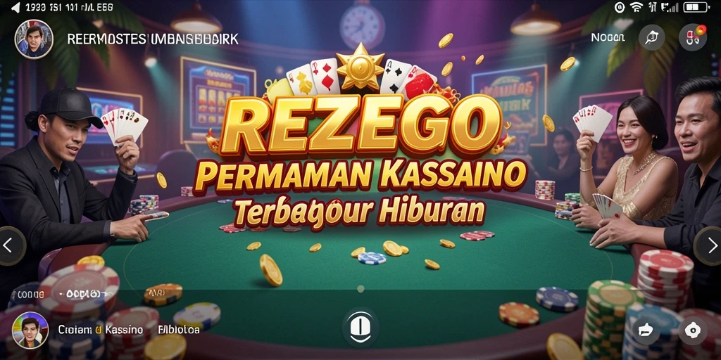 Tangkapan layar gameplay seru dari REZEGO di kasino.