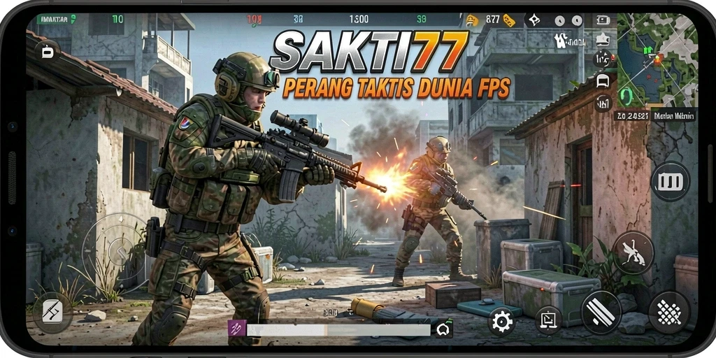 Tampilan gameplay SAKTI77 yang mendebarkan dan penuh aksi.