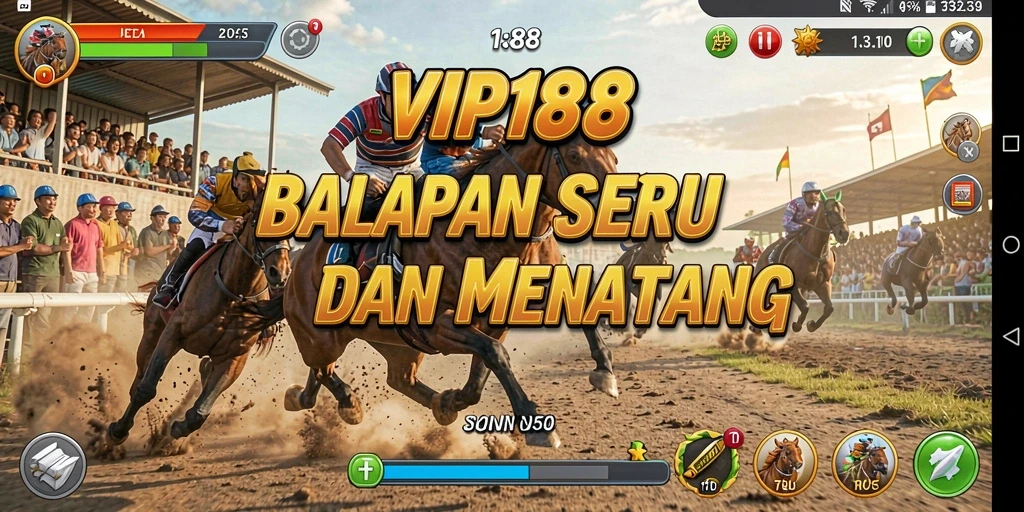 Tangkapan layar utama gameplay VIP188 yang mendebarkan dan penuh aksi.