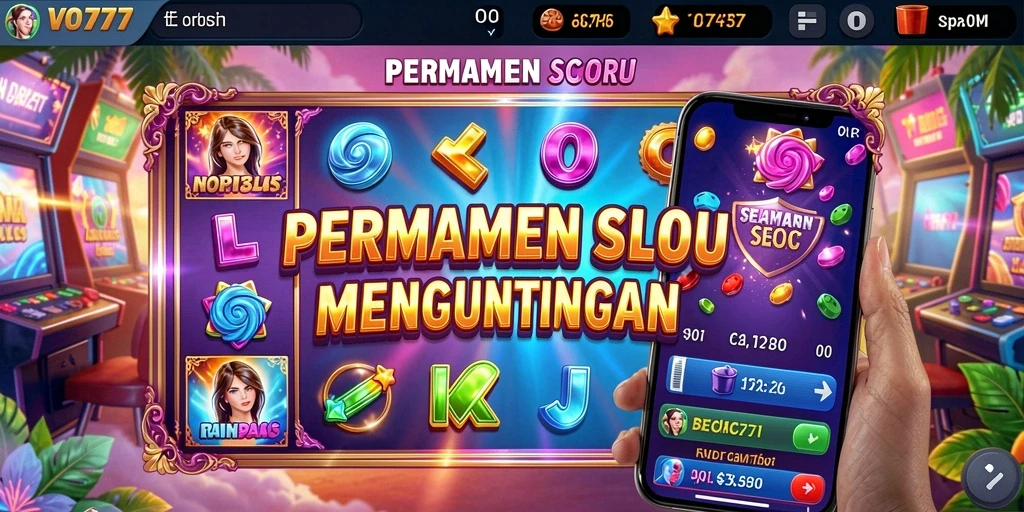 Tampilan gameplay seru VO777 dengan tema slot yang menarik.